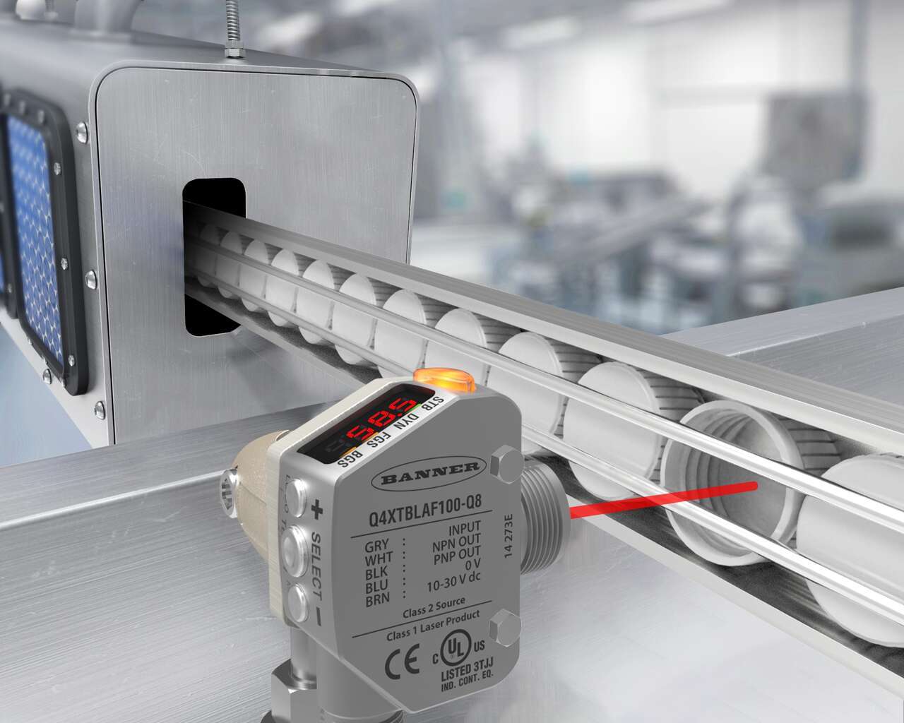 Banner Engineering Q4X Sensor